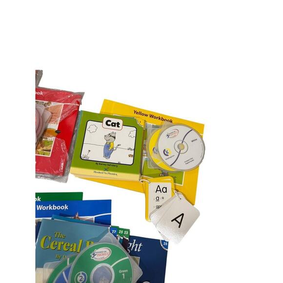 Hooked On Phonics Kindergarten - 2nd Grade Book Lot With CDs INCOMPLETE - Picture 3 of 4